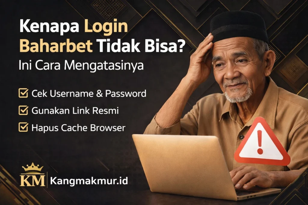 Login Baharbet Tidak Bisa Cara Mengatasinya